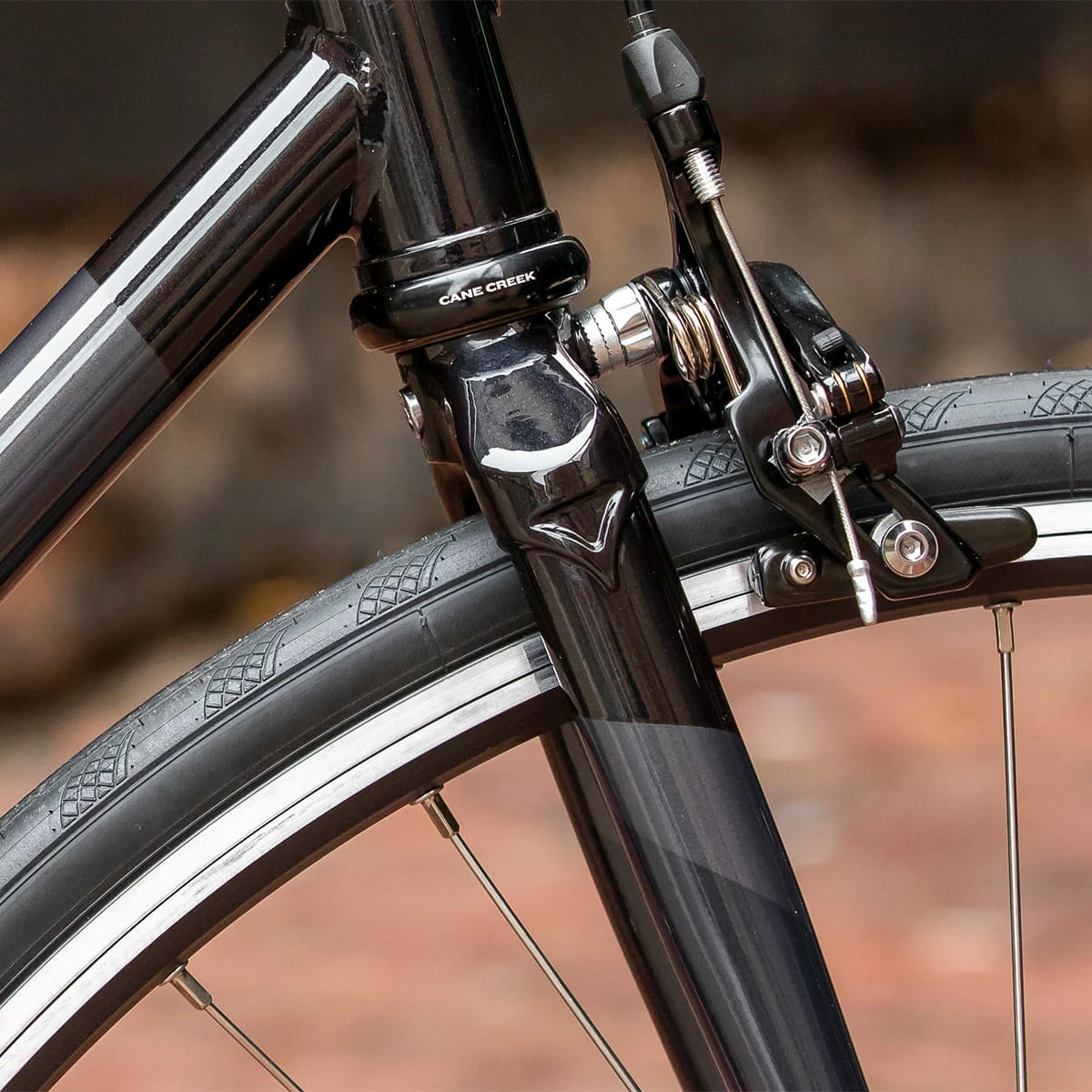 All-city Roue Complète Big Block - Noir/Gris 7 All-city Roue Complète Big Block - Noir/Gris – Image 5