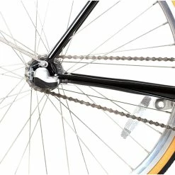 BLB Brick Lane Bikes Butterfly Town 3 Vitesses - Noir -vélo Soldes Butterfly HR