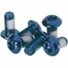 Clarks Steel Anodised Rotor Bolts 1 Clarks Steel Anodised Rotor Bolts -vélo Soldes Clarks Steel Anodised Rotor Bolts Brake Spares Blue NotSet CRB 6 ANO BLUE TW 2