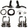 Clarks V-Brake Calipers + Levers Set