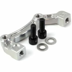 Fixation De Frein à Disque Hope (noire, Option2) -vélo Soldes Hope Disc Brake Mount Black Option 2 Brake Spares Silver HBMNS