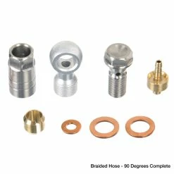Connecteur De Tuyau Hope (tressé, Droit) -vélo Soldes Hope Hose Connector Internal NotSet HBSPC34 0