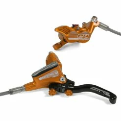 Frein à Disque Hope Tech 3 E4 (sans Disque) 12 Frein à Disque Hope Tech 3 E4 (sans Disque) -vélo Soldes Hope Tech 3 E4 Brake No Rotor Disc Brake Callipers Orange 2019 T3E4CBFR 0