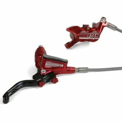 Frein à Disque Hope Tech 3 E4 (sans Disque) 17 Frein à Disque Hope Tech 3 E4 (sans Disque) -vélo Soldes Hope Tech 3 E4 Brake No Rotor Disc Brake Callipers Red 2019 T3E4RBFL