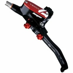 Frein Hope Tech 4 E4 (sans Disque) -vélo Soldes Hope Tech 4 V4 Brake No Rotor Disc Brake Callipers Black Red T4V4RL 0