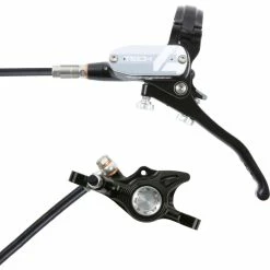 Frein Hope Tech 4 X2 (sans Disque) -vélo Soldes Hope Tech 4 X2 Brake No Rotor Disc Brake Callipers Black Silver T4X2SL