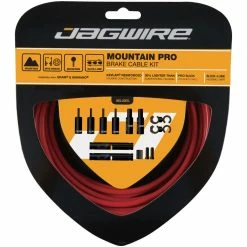 Kit De Frein Jagwire Mountain Pro -vélo Soldes Jagwire Mountain Pro Brake Kit Brake Cables Red Not Set JBC404 0