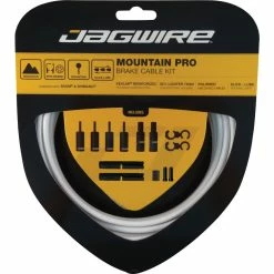 Kit De Frein Jagwire Mountain Pro -vélo Soldes Jagwire Mountain Pro Brake Kit Brake Cables White Not Set JBC402 0