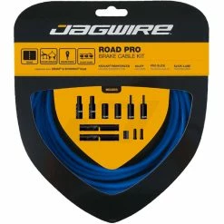 Kit De Frein Jagwire Pro (route) -vélo Soldes Jagwire Road Pro Brake Kit Brake Cables SID Blue NotSet JCK205