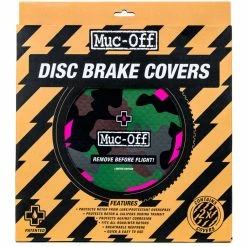Muc-Off Disc Brake Covers -vélo Soldes Muc Off Disc Brake Covers Camo 20223 02