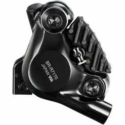 Shimano BR-R7170 105 Flat Mount Brake Caliper - Without Ro -vélo Soldes Shimano 105 R7170 Disc Brake Caliper Disc Brake Callipers Black BRR7170F 0