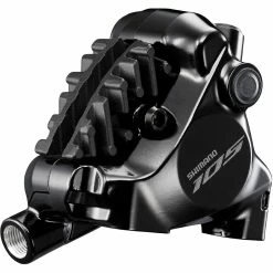 Shimano BR-R7170 105 Flat Mount Brake Caliper - Without Ro -vélo Soldes Shimano 105 R7170 Disc Brake Caliper Disc Brake Callipers Black BRR7170R 0