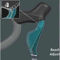 Shimano Ultegra R8170 Di2 12 Speed Disc Shifter -vélo Soldes Shimano Ultegra R8170 Di2 12 Speed Disc Shifter Brake Levers Black STR8170R 3