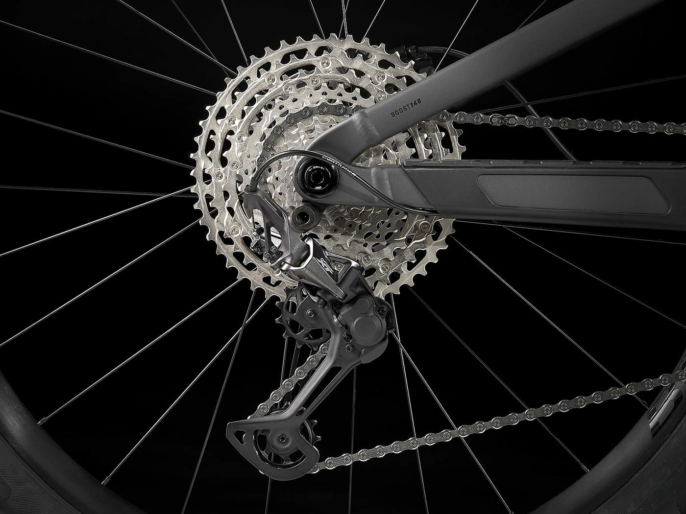 Trek Top Fuel 7 Deore/XT Matte Dnister Black 5 Trek Top Fuel 7 Deore/XT Matte Dnister Black – Image 3