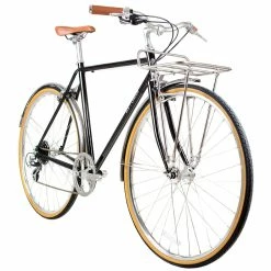 BLB Brick Lane Bikes Coccinelle Town 8 Vitesses - Noir -vélo Soldes beetle 6