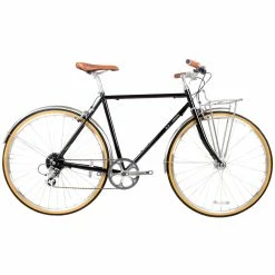 BLB Brick Lane Bikes Coccinelle Town 8 Vitesses - Noir