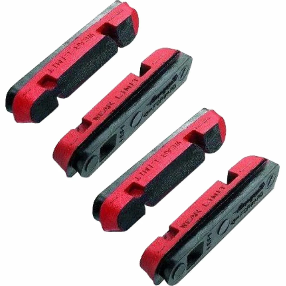 Lot De 4 Gommes D'étrier Campagnolo Carbone 3 Lot De 4 Gommes D'étrier Campagnolo Carbone