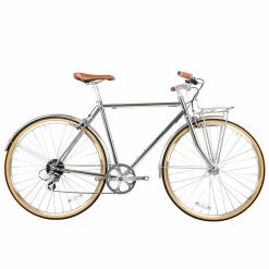 BLB Brick Lane Bikes Coccinelle Town 8 Vitesses - Chrome