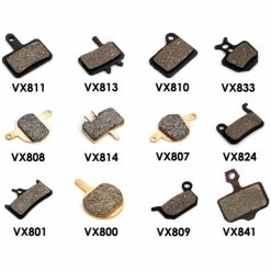 Plaquettes De Frein à Disque Brand-X (organiques, Paire) -vélo Soldes clarks organic pads zoom