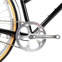 BLB Brick Lane Bikes Butterfly Town 3 Vitesses - Noir -vélo Soldes kurbel butterfly