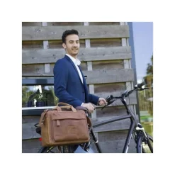 Sacoche De Vélo En Cuir Orlando New Looxs -vélo Soldes sacoche de velo en cuir orlando new looxs 2