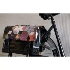 SACOCHE VÉLO DOUBLE CUBES CLARIJS 15 SACOCHE VÉLO DOUBLE CUBES CLARIJS -vélo Soldes sacoche velo double cubes clarijs 5
