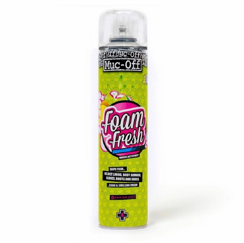 Muc-Off Mousse Nettoyante Pour Casque / Helmet Foam Fresh - 250 Ml 3 Muc-Off Mousse Nettoyante Pour Casque / Helmet Foam Fresh - 250 Ml