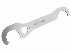 Birzman Clé Double Face Pour Manivelle Et Pédalier - Argenté