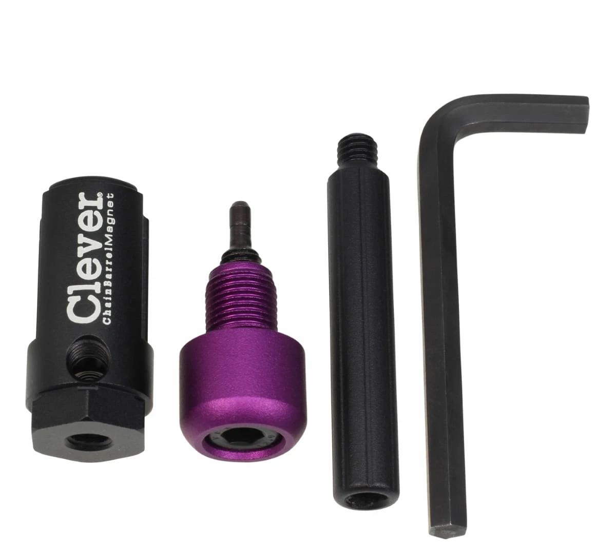 Clever-Standard Baril De Chaîne Magnétique - Rivet De Chaîne - Violet 3 Clever-Standard Baril De Chaîne Magnétique - Rivet De Chaîne - Violet