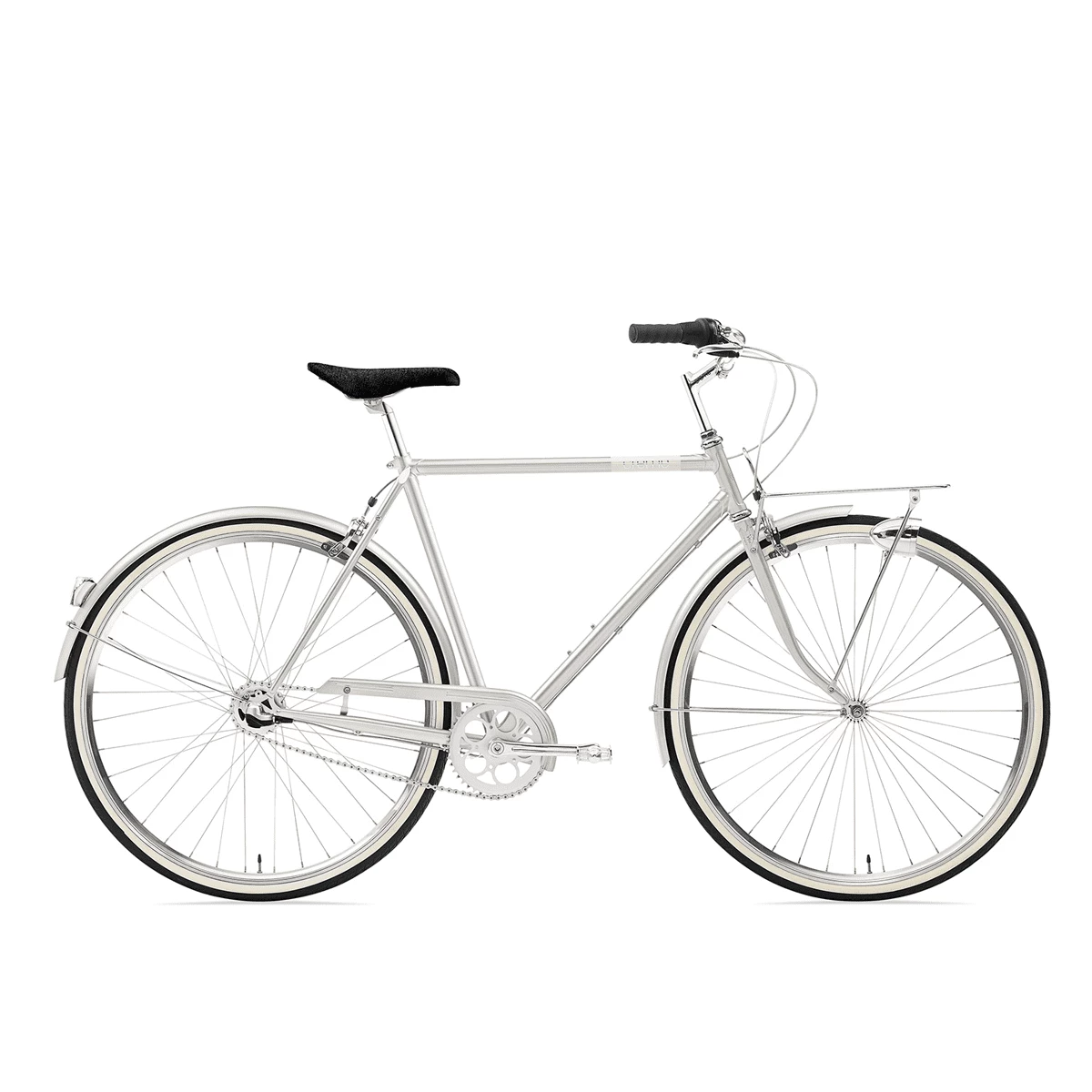 Creme Cycles Caferacer Man Uno 3 Speed - Chrome 3 Creme Cycles Caferacer Man Uno 3 Speed - Chrome