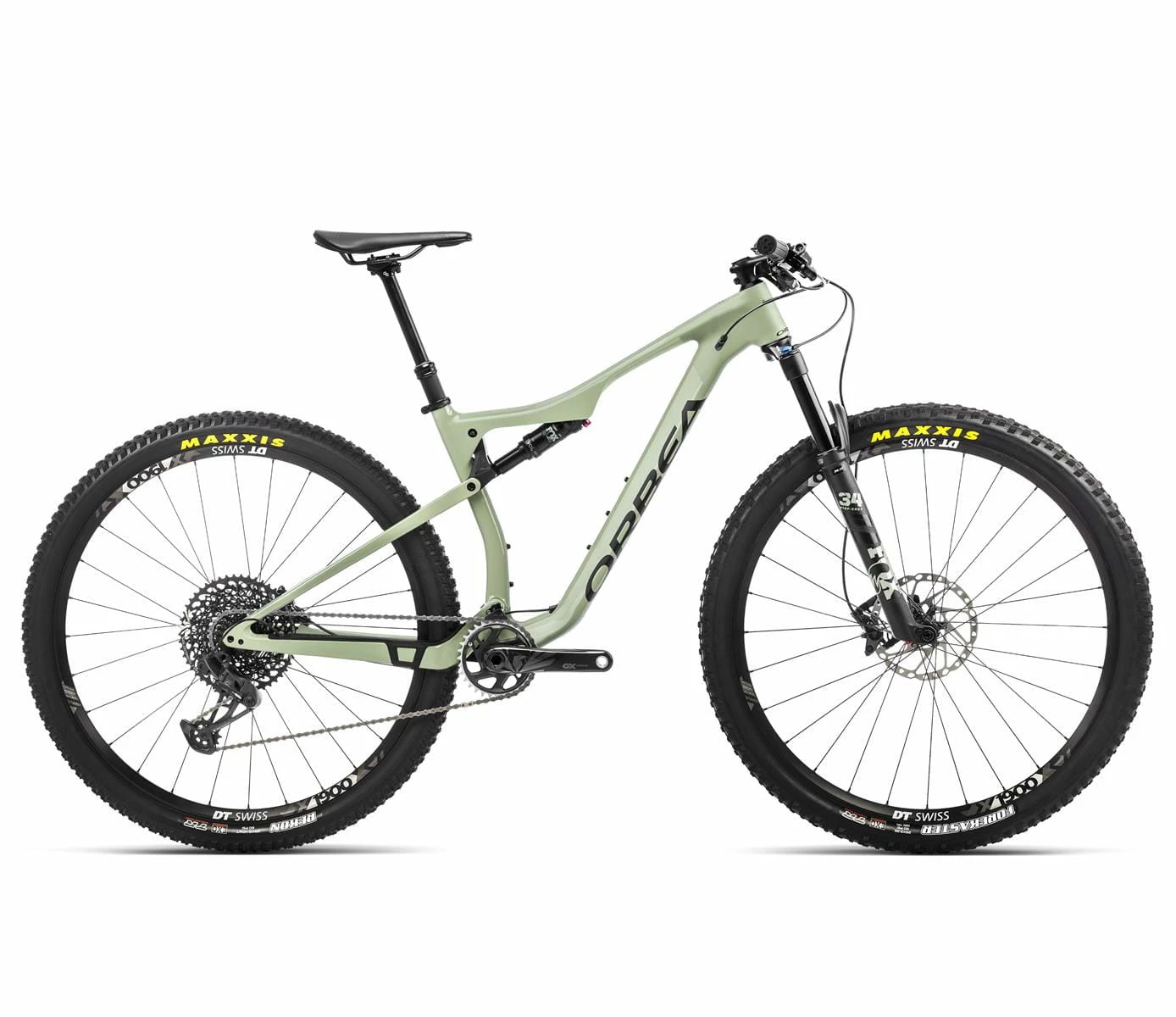 Orbea OIZ M20 TR Lichen Green (Matte-Gloss) - Noir (Matte) 3 Orbea OIZ M20 TR Lichen Green (Matte-Gloss) - Noir (Matte)