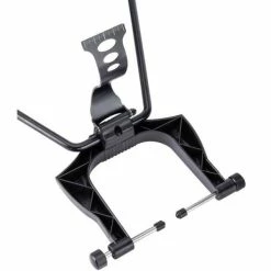 Con-Tec Support De Truquage -vélo Soldes contec rock wheel zentrierstander 20 28 schwarz silber