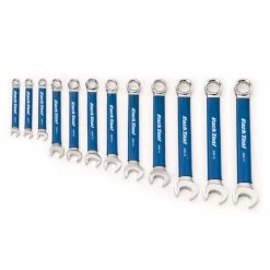 Park Tool MW-Set.2 Jeu De Clés à Anneau Et à Fourche Métriques