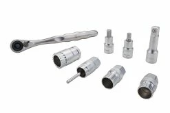 Birzman Jeu De Clés à Cliquet De 8 Pièces Avec Diverses Douilles, Tirettes